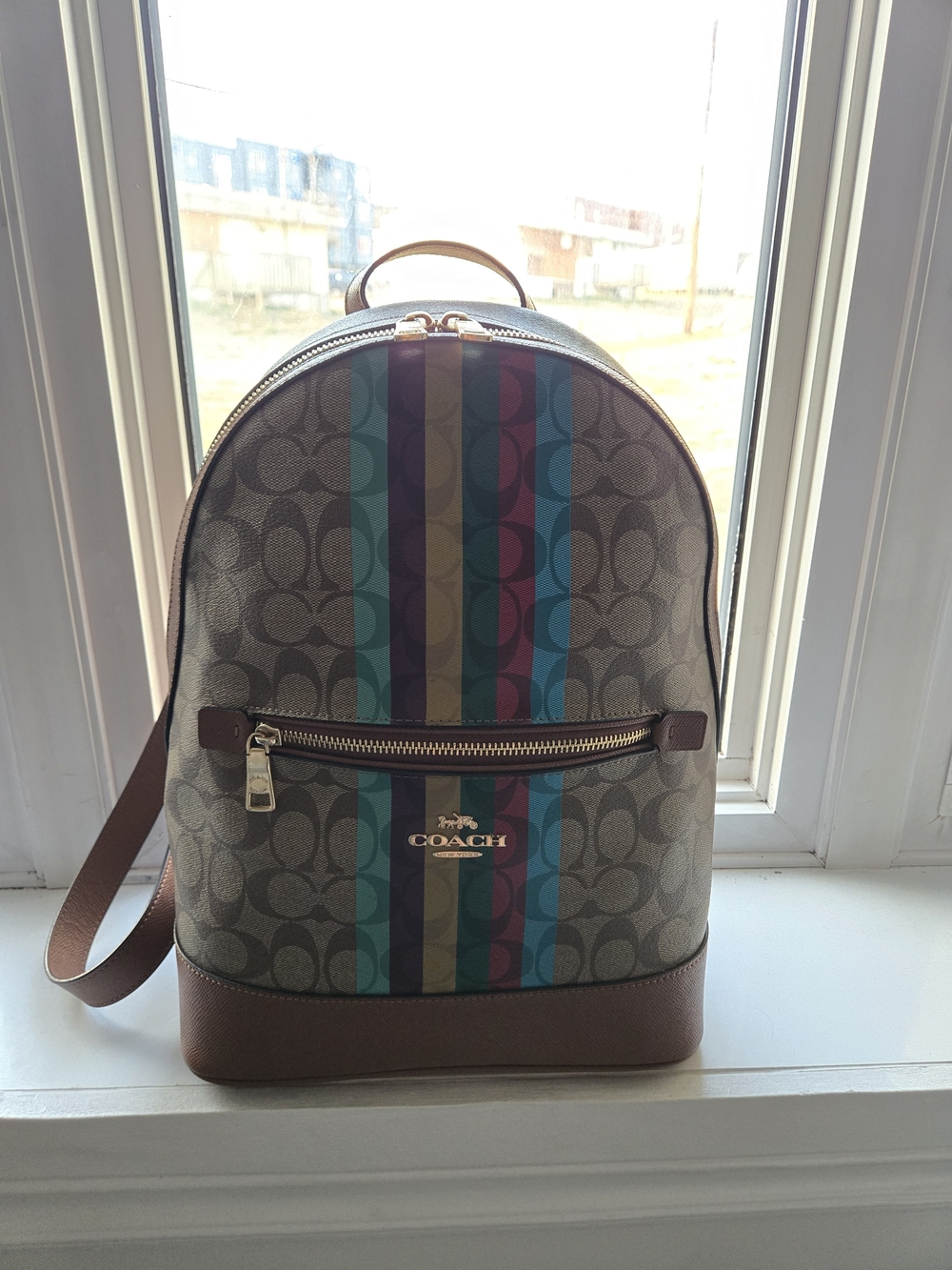 COACH Signature Kenley Backpack